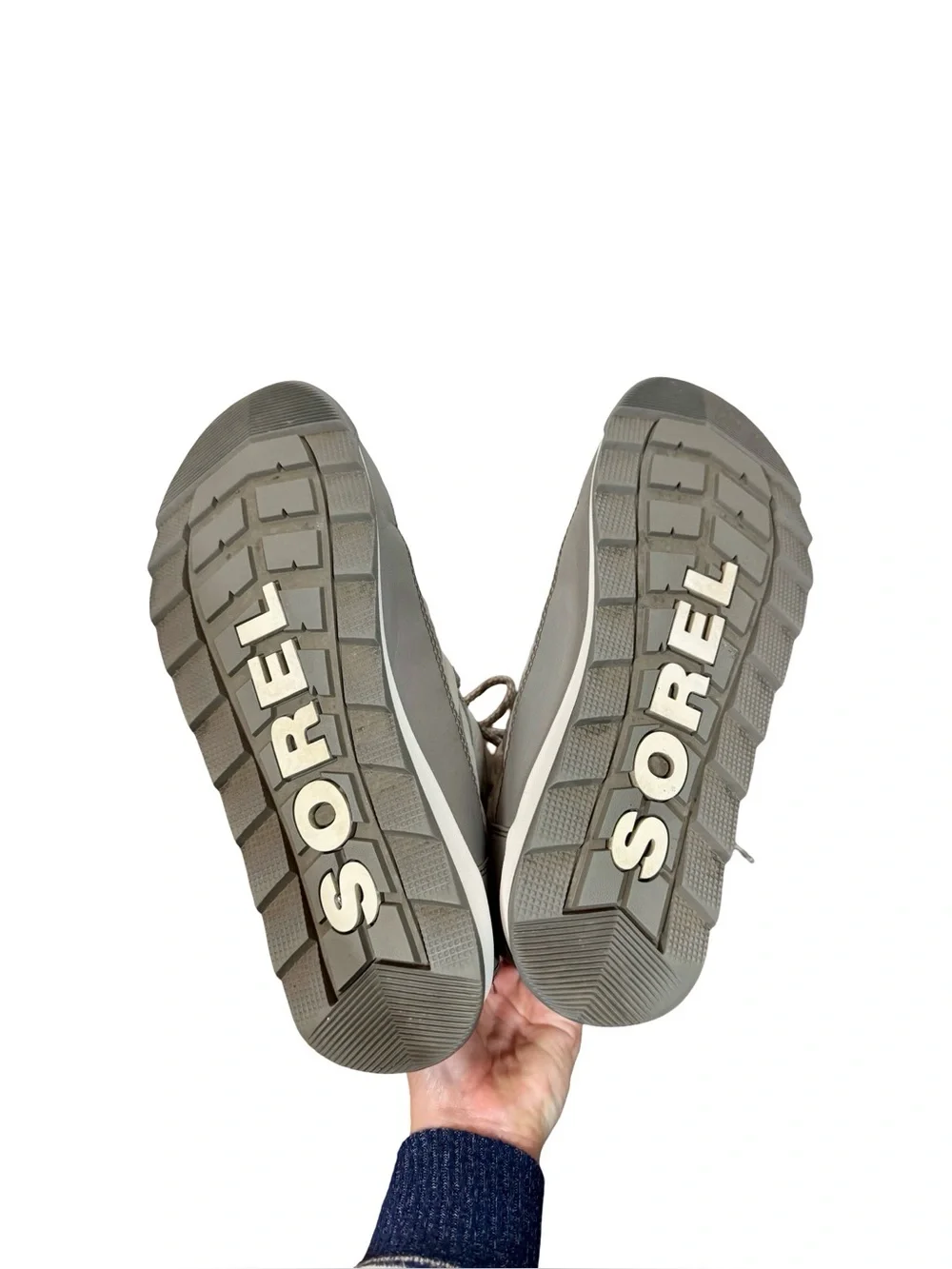 Sorel Whitney II Plus Lace Insulated Waterproof Snow Boots in Chrome Grey